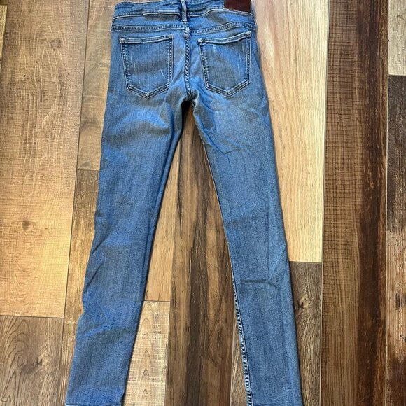 Women's Blue and Navy Jeans - Picture 2 of 3